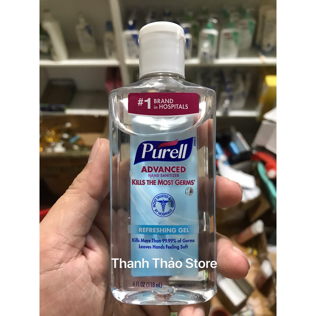 Gel rửa tay khô diệt khuẩn Purell 118ml [Made In USA]