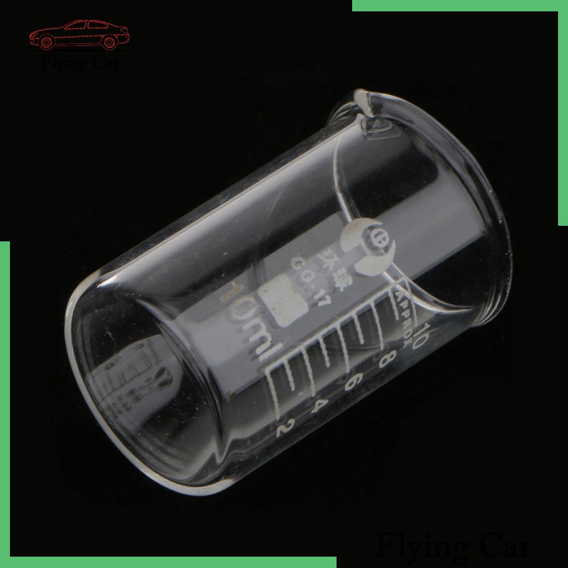 Cốc thủy tinh đo lường dung tích 10ml tiện dụng cho phòng thí nghiệm