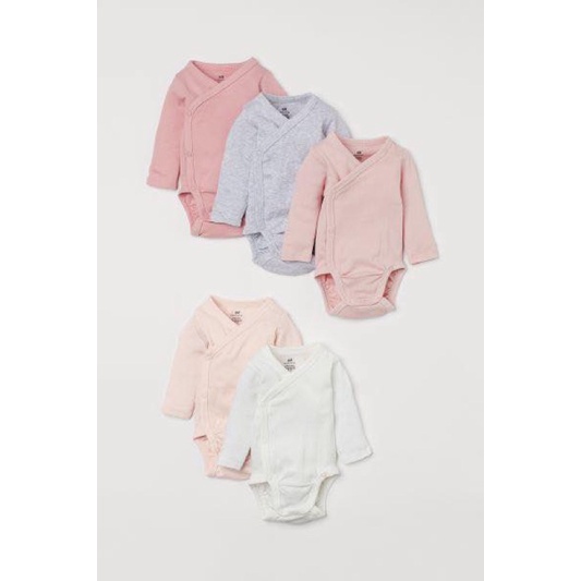 Body cài khuy chéo H&M sz 0-9M