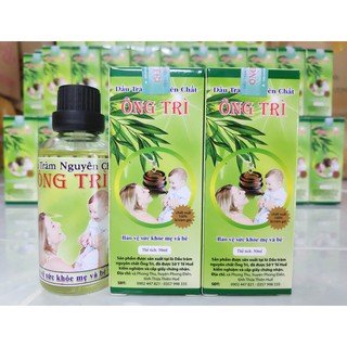 2 chai dầu tràm huế, dầu tràm nguyên chất ông trì 50 ml