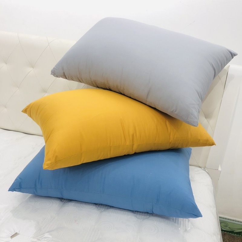 Vỏ Gối Cotton Thô Lụa Hàn Bình Tập Chăn Ga Size 50 x 70, 45x65 , 35x50 | BigBuy360 - bigbuy360.vn