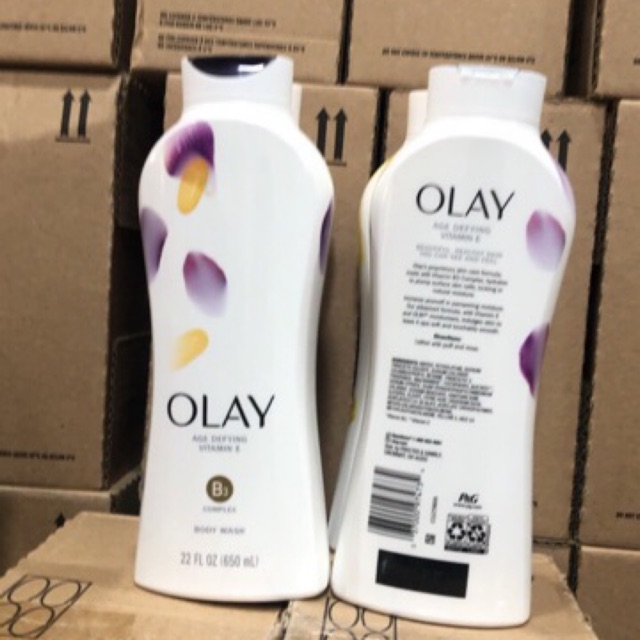 Sữa Tắm OLAY Ultra Moisture With Shea Butter - HÀNG MỸ - 650ml - 22 fl oz