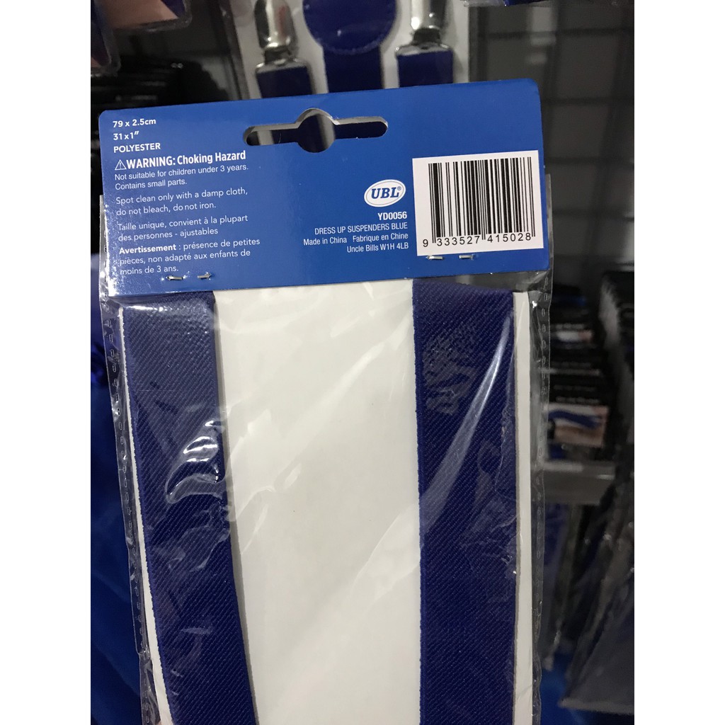 Dây đeo quần màu xanh Uncle Bills YD0056