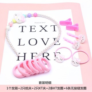 Bộ 13 sản phẩm phụ kiện tóc mèo kitty, thỏ dễ thương - Tieukimshop674