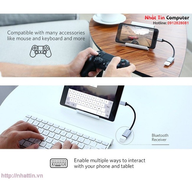 Cáp OTG USB Type-C chính hãng Ugreen 30646 cao cấp | BigBuy360 - bigbuy360.vn