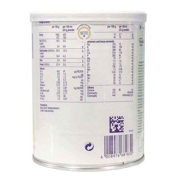 Sữa Fortimel Powder 335g DATE 2022