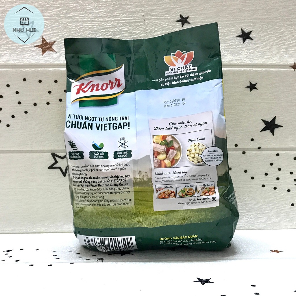 Hạt nêm Knorr thịt thăn, xương ống và tủy