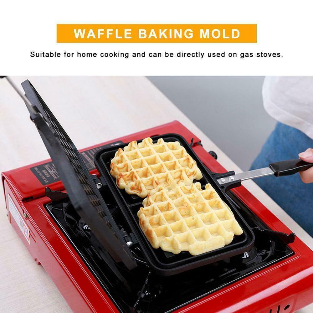 Chảo Làm Bánh Waffle Chống Dính Tiện Dụng Cho Nhà Bếp