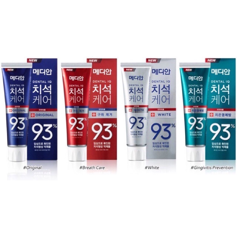 Kem đánh răng median 93 date mới