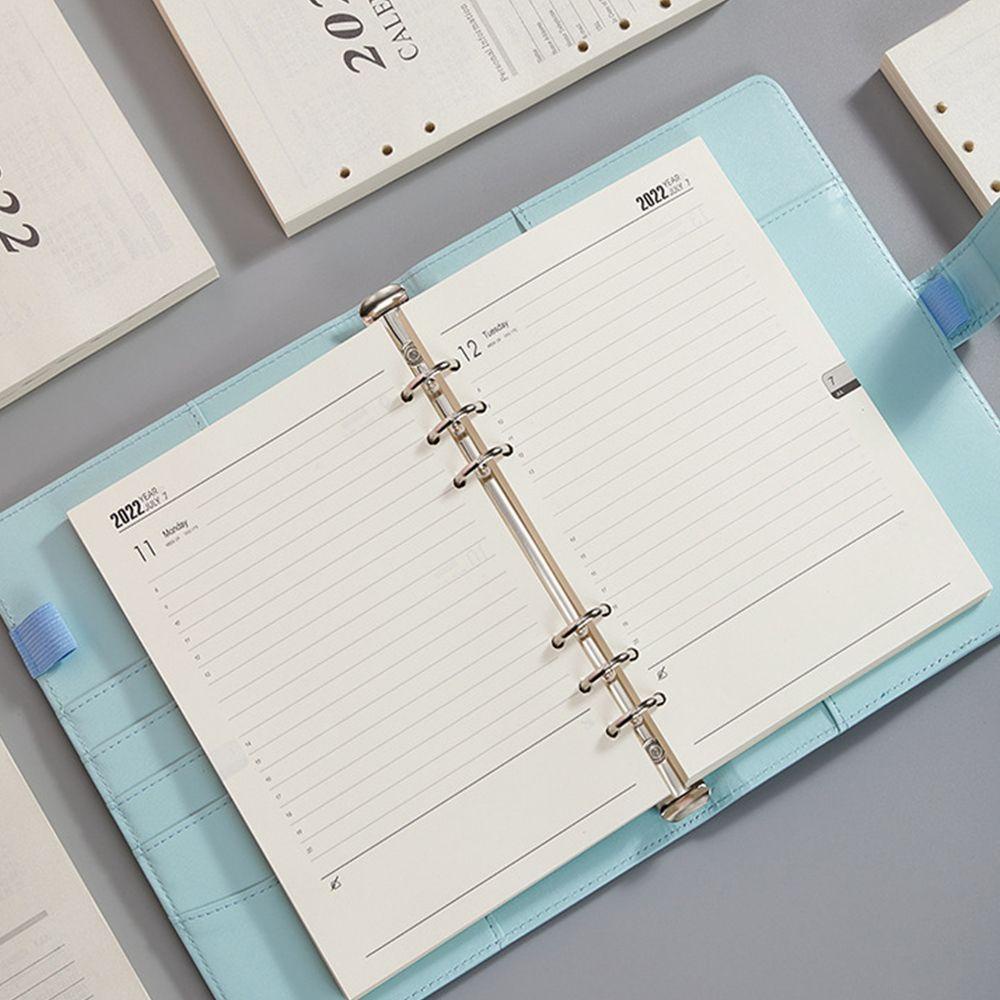 Sổ Ghi Chú 6 Lỗ Lõi Giấy Rời MMLUCK 2022 Thay Thế Chuyên Dụng