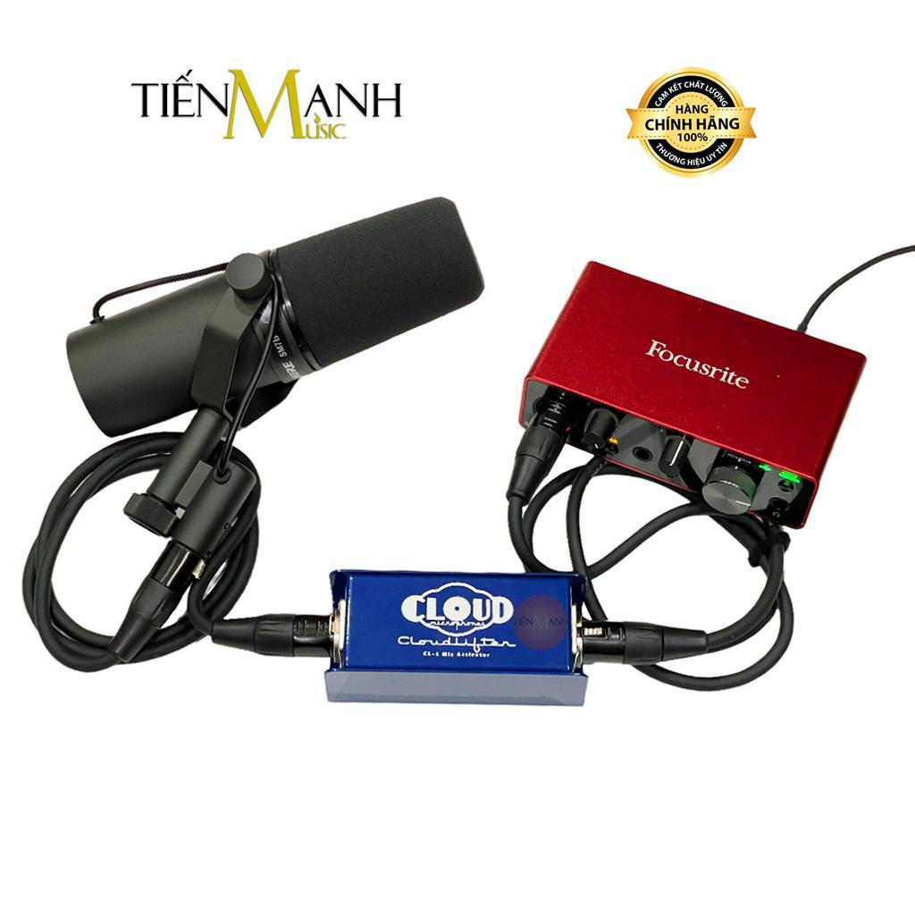 Combo Micro Shure SM7B Và Kích Âm Cho Mic Cloudlifter CL1 Livestream Podcast Microphone Cloud Lifter CL-1