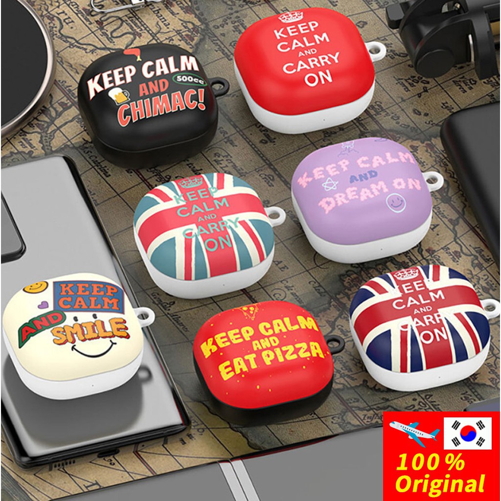 Keep Calm Galaxy Buds Live Case