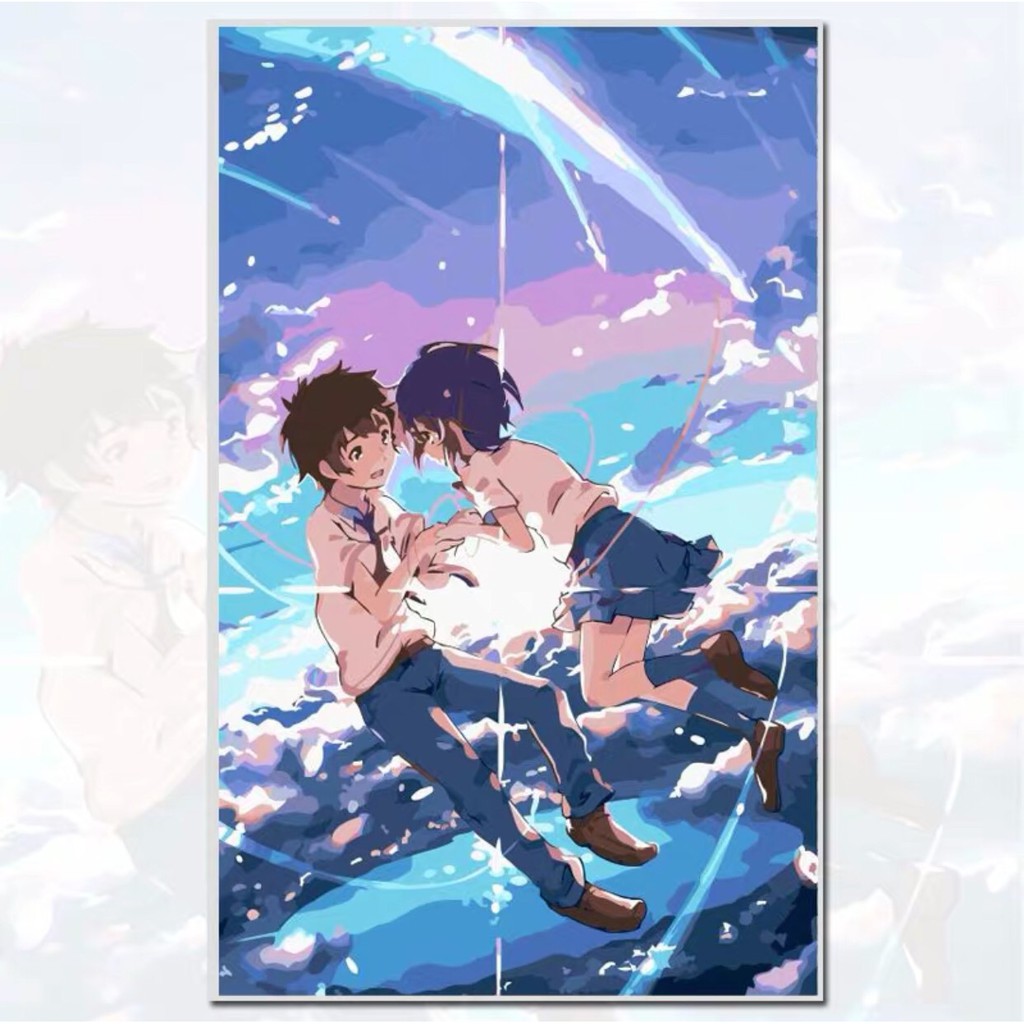 [Order]Tranh sơn dầu số hóa tự tô hình Your name  - HÀNG ĐẶT TRƯỚC | BigBuy360 - bigbuy360.vn