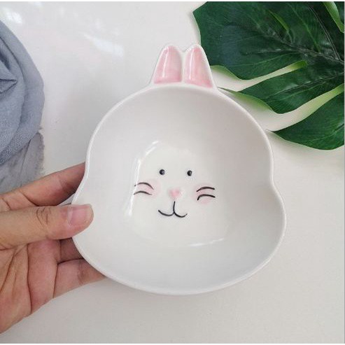 Bát Đĩa Ăn Dặm Cho Bé Hình Thỏ Siêu Xinh, Set Ăn Dặm Cho Con Hình Thú