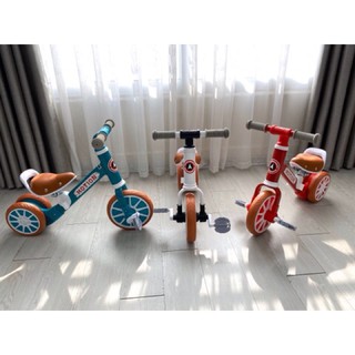 XE CHÒI CHÂN KẾT HỢP XE ĐẠP MOTION 2IN1 , YÊN DA