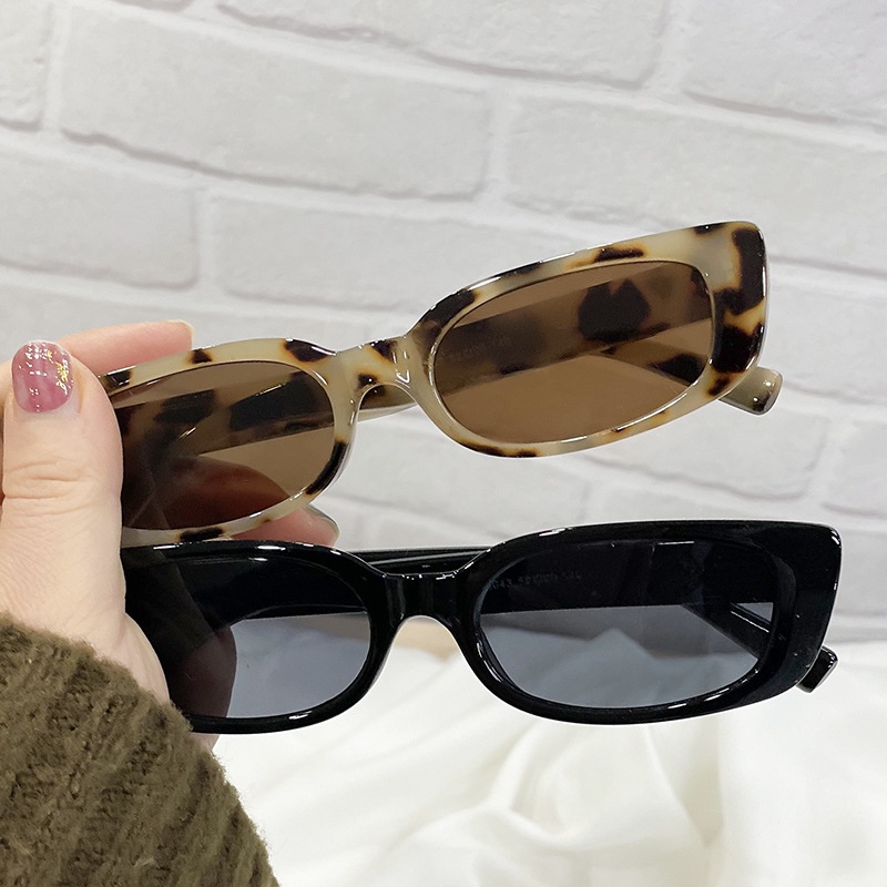 Kính Mát Gọng Vuông Nhỏ Nhiều Màu Sắc Thời Trang Cho Nữ