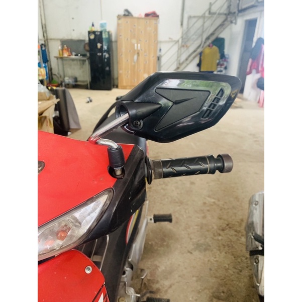 Gương chiếu hậu yaz mẫu 2022 gắn mọi loại xe chân 10 ly