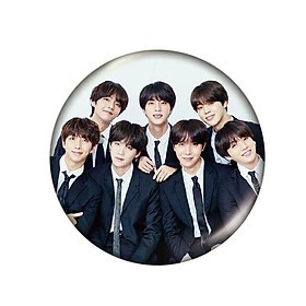 Huy hiệu mới thần tượng BTS KPOP cài balo cặp sách