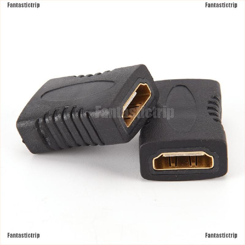 Fantastictrip 2PCS HDMI Female to Female Coupler Extender Adapter Connector F/F for HDTV HD