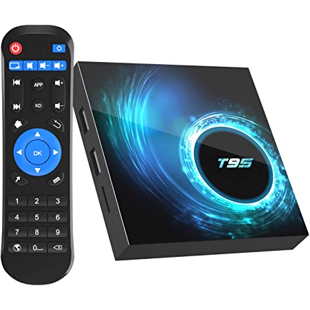 TIVI box T95 6K RAM 4G bộ nhớ trong 32G  Bluetooth 5.0 WIFI 5G Android 10 thoải mái giải trí học online qua ZOOM