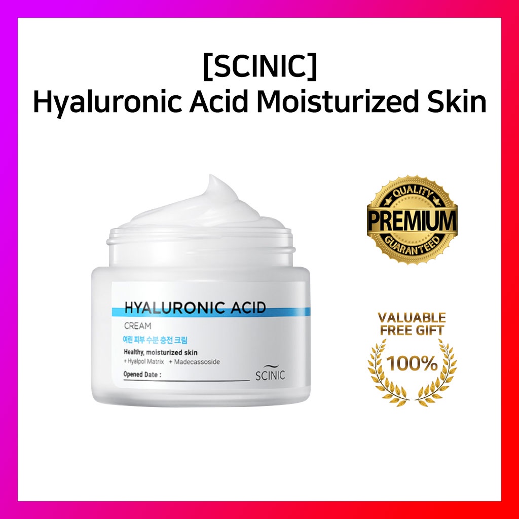 Kem Dưỡng Ẩm Da Hyaluronic Acid 80ml SCINIC