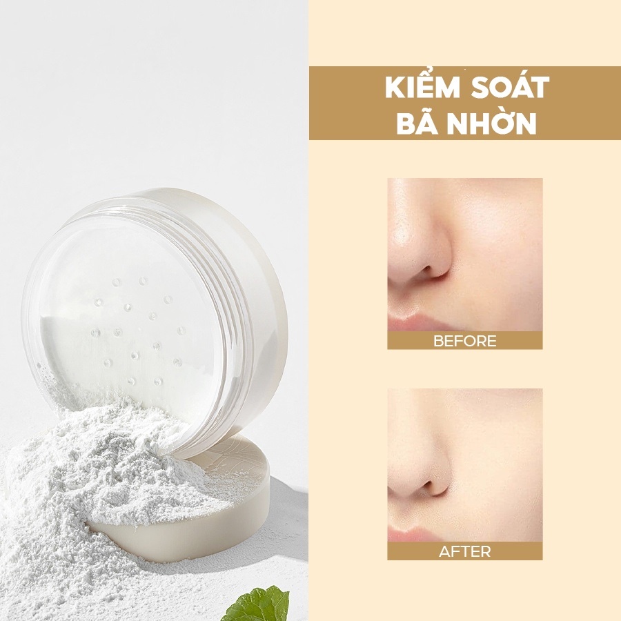 [Chính Hãng] Phấn Phủ Kiềm Dầu Dr.Pepti Centella Sebum Control Powder 10g