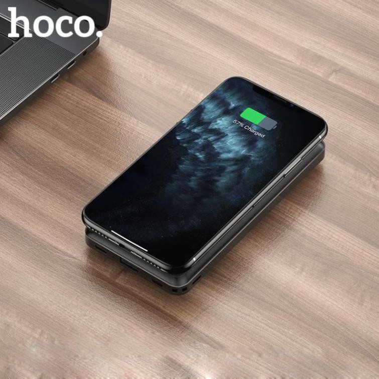 [Sạc Không Dây] Sạc Dự Phòng Không Dây Hoco J50 dung lượng 10.000 mAh - Hỗ Trợ Sạc Nhanh