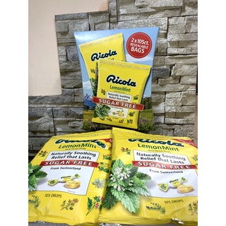 (Date 2026)Kẹo ngậm ho không đường Ricola Sugar Free 105 viên