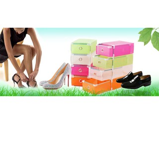 Combo 5 hộp đựng giầy trong suốt dạng ngăn kéo