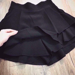 Quần váy xoè tầng