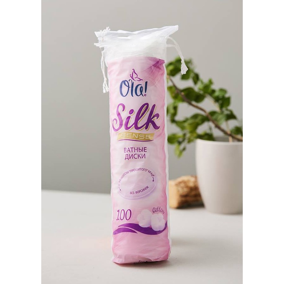 Bông Tẩy Trang Ola Silk Sense Cotton Pads 100 Miếng