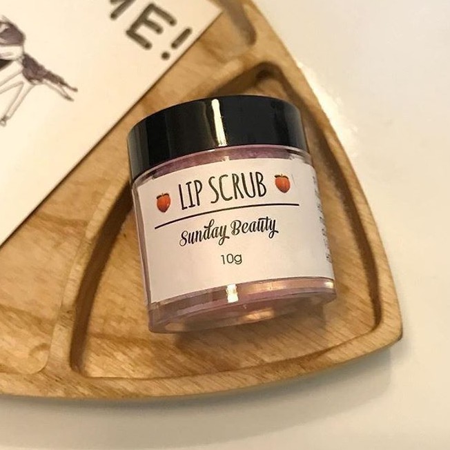 Tẩy da chết môi vị đào handmade Sunday Beauty | BigBuy360 - bigbuy360.vn