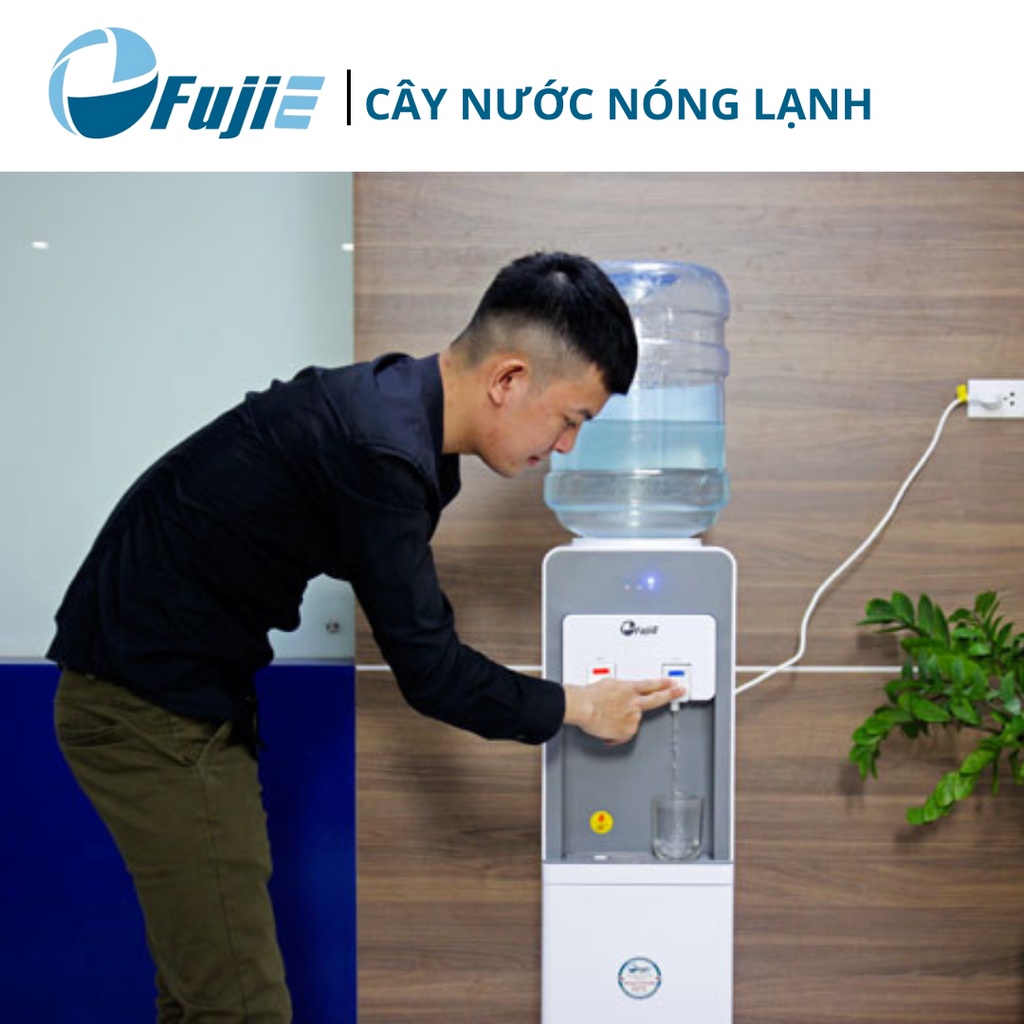 Cây nước nóng lạnh FujiE WD1900E công nghệ làm lạnh bằng chip điện tử đạt tiêu chuẩn quốc tế bảo hành 24 tháng toàn quốc