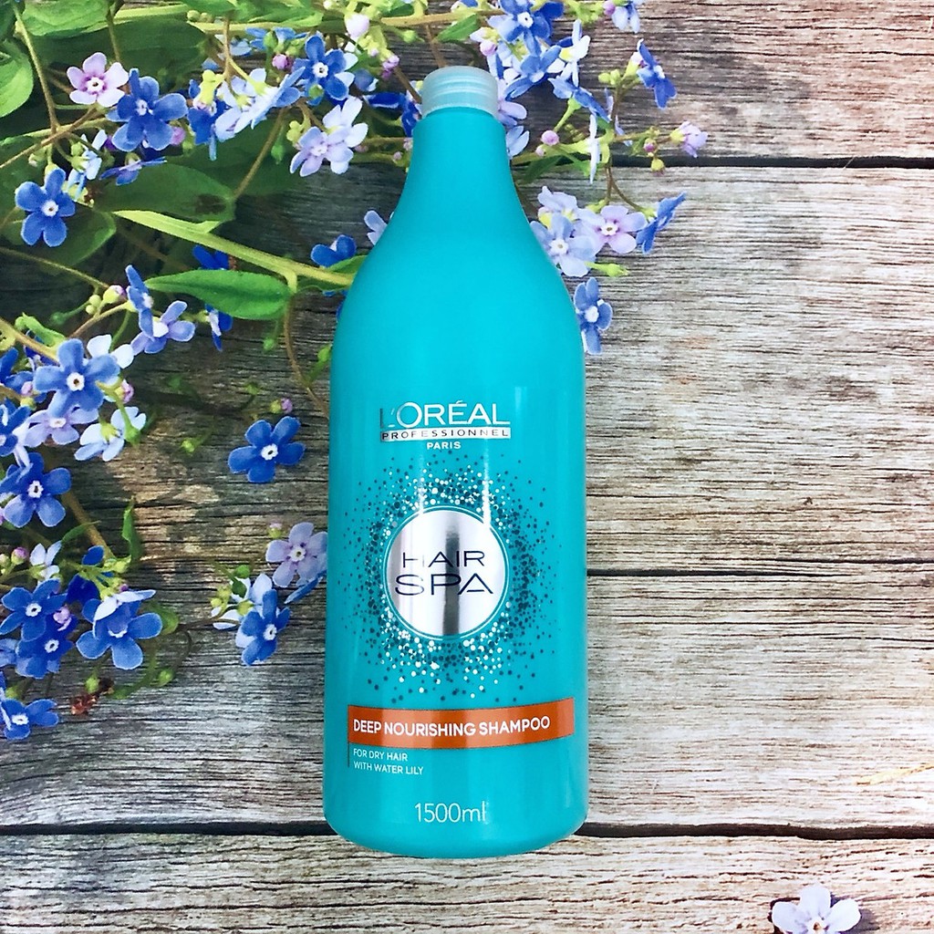 Dầu gội suôn mượt Fanola Hair Spa Deep Nourishing L'oreal Professional Shampoo 1500ml