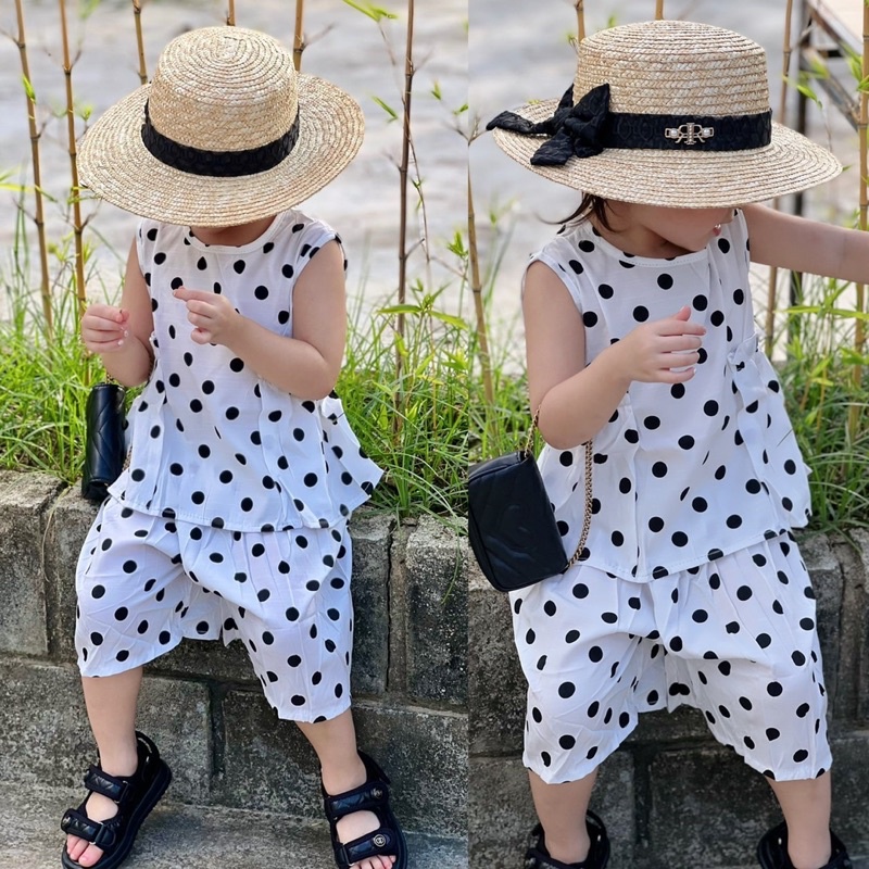 Sandal bé gái đi học, đi chơi, họa tiết may quả trám XD05