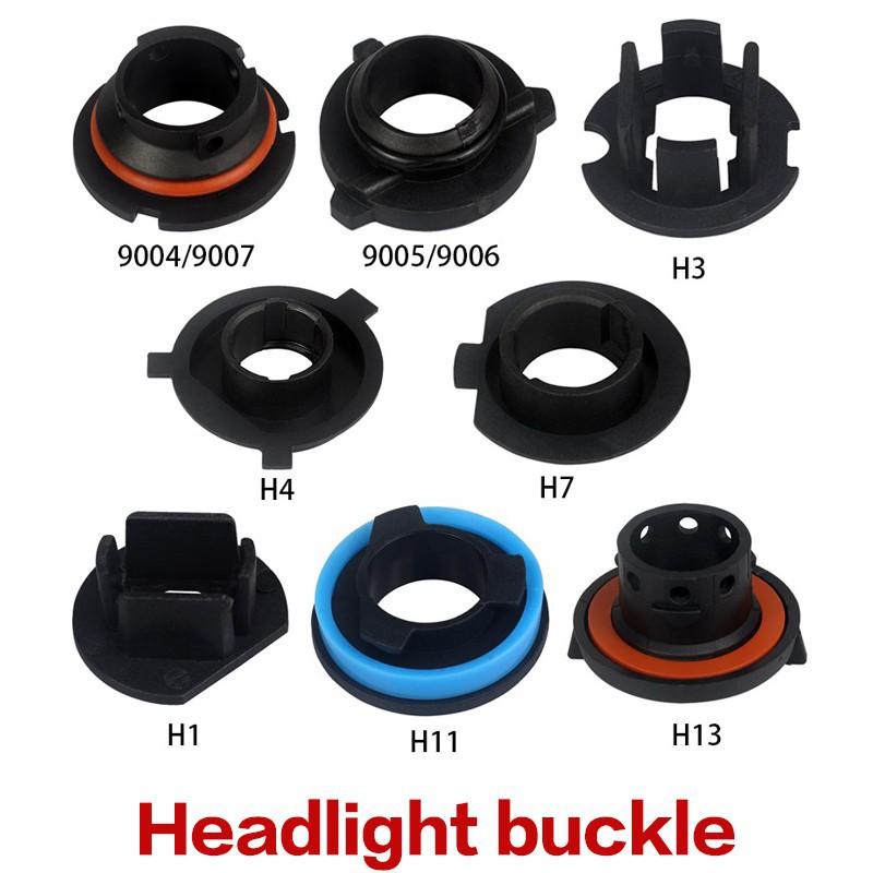 Đế giữ bộ chuyển đổi đèn pha ô tô 2 cái LED cho ổ cắm đèn pha H4 H1 H11 H3 HB3 HB4 9005 9006 H7