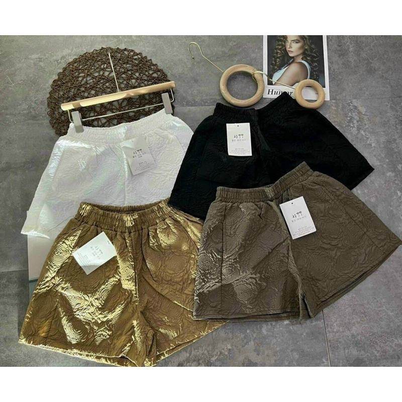 Quần Short Nữ Lưng Thun Chất Siêu Nhẹ Thời Trang 4 Màu