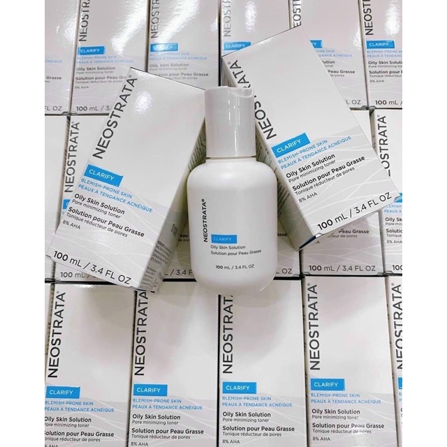 Oily Skin Solution AHA 8 tẩy da chết hóa học giúp da sạch mụn , kiềm dầu - nhập khẩu