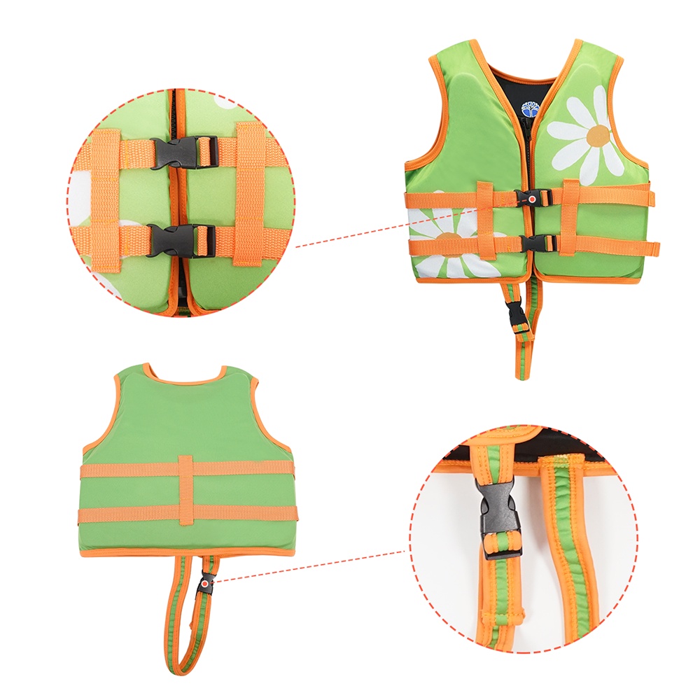 Áo Phao Hình Cá Mập Hoạt Hình Cho Bé 1-6 Tuổi