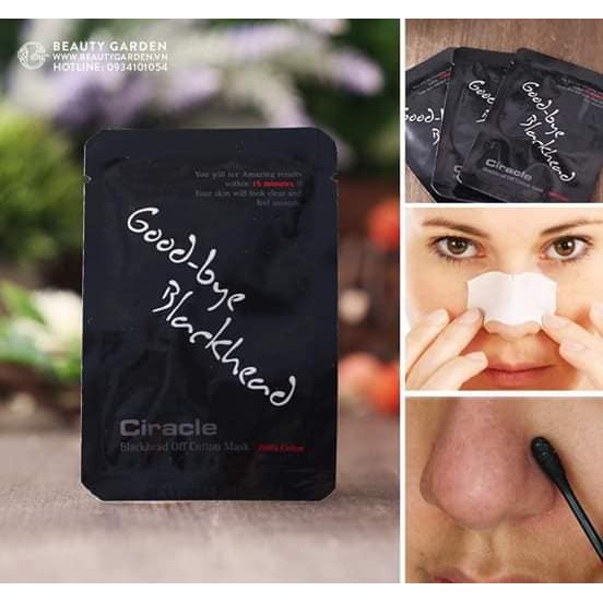 Miếng dán lột mụn cám, mụn đầu đen Pore Control Blackhead Off Shee