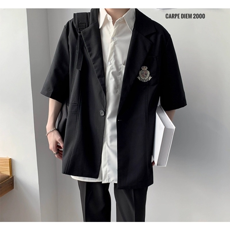 San Jose Summer Uniform - set đồ unisex mùa hè lịch sự blazer ngắn tay