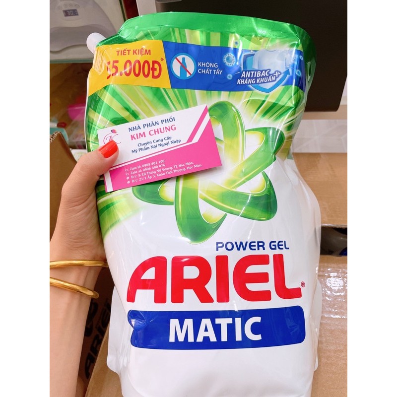 Túi Nước Giặt Ariel Matic 2,3kg