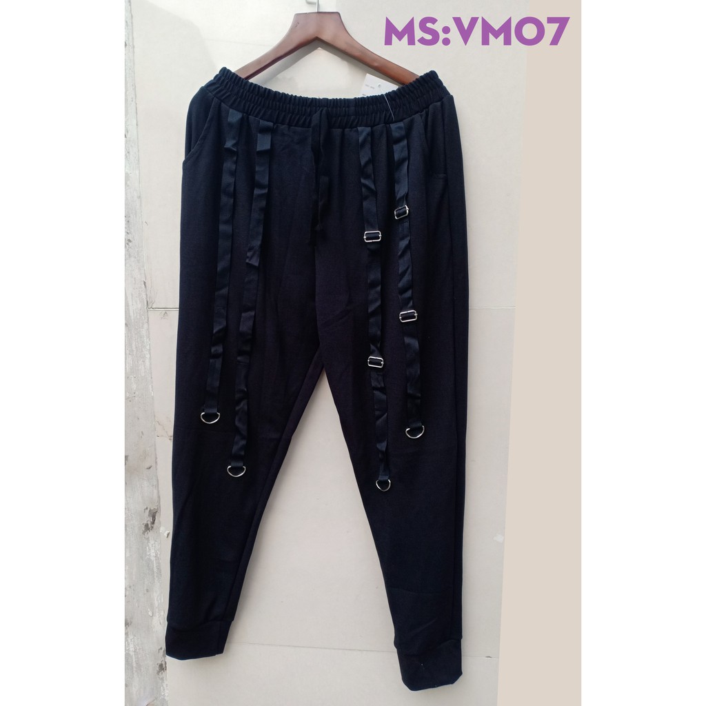 quần phối dây UNISEX bigsize 70-100kg ( MS:VM07)