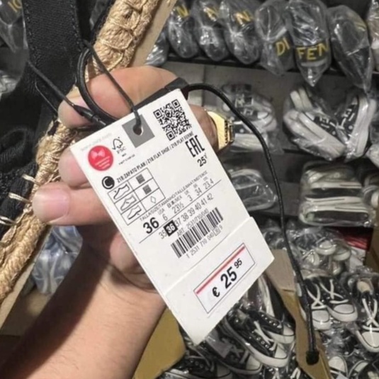 Sandal đế cói ZARA Authentic dây dan chắc chắn trẻ trung dễ phối đồ