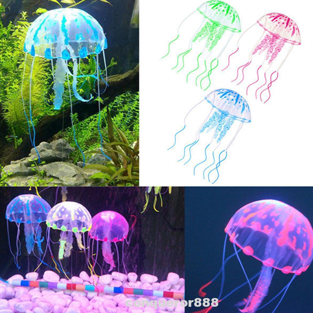 Đèn Led Trang Trí Bể Cá Hình Con Sứa