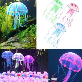 Đèn led trang trí bể cá hình con sứa