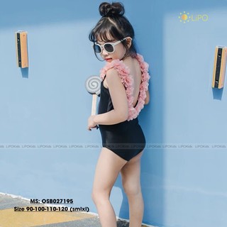 SET ĐỒ BƠI HOA BÈO CHO BÉ GÁI - OSB027