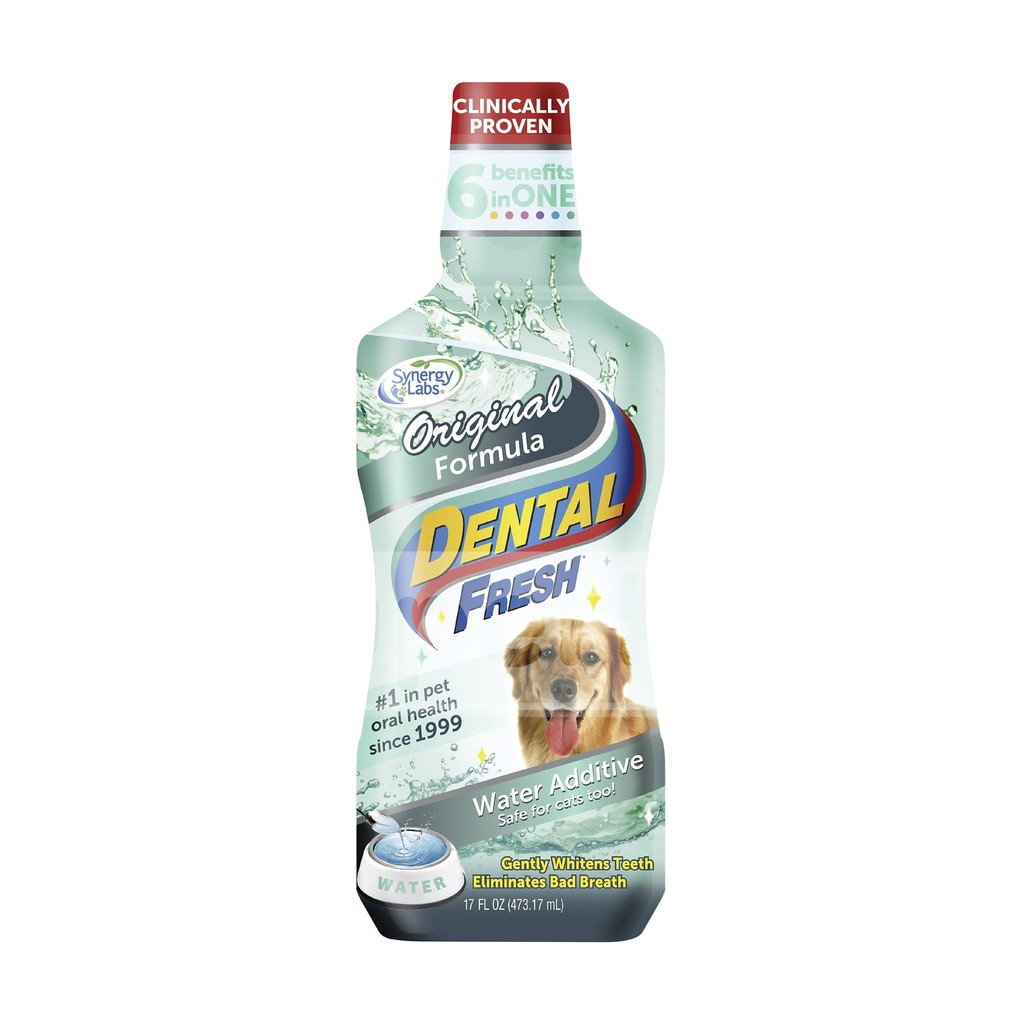 Nước súc miệng cho chó Dental Fresh 237ml