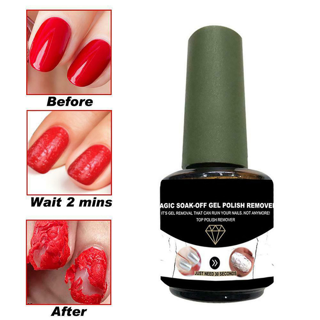 [Hàng mới về] Gel tẩy sơn móng cao cấp tiện dụng 15ml