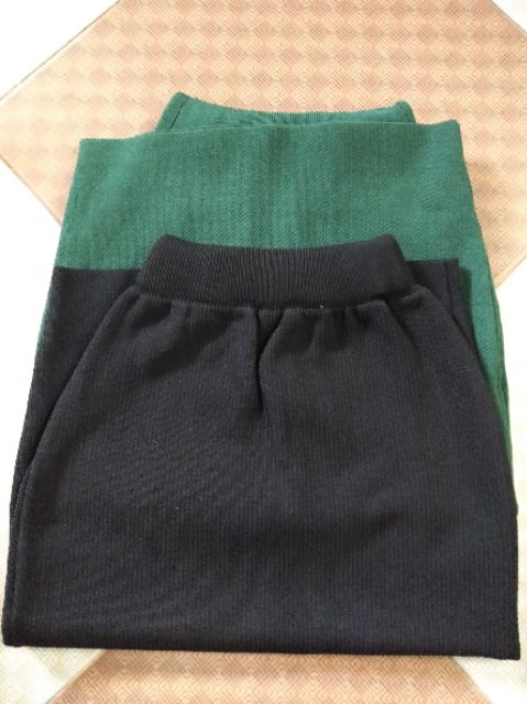 Combo 2 chân váy len